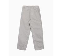 Carhartt WIP - Mercer Single Knee - Pantaloni grigi a righe-Grigio W29-30