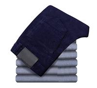Pantaloni casual caldi in velluto a coste da uomo in stile classico di affari di moda elasticità sottile addensare pantaloni maschili