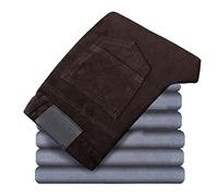 Pantaloni casual caldi in velluto a coste da uomo in stile classico di affari di moda elasticità sottile addensare pantaloni maschili