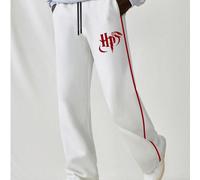 Pantaloni casual con coulisse semplici e versatili con icona a righe di Harry Potter, Harry Potter L,M,S,XL,XXLLettereTessuto in maglia