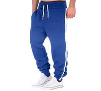 Pantaloni casual da uomo perfetti per l'uso quotidiano, design slim fit, stile versatile per autunno e inverno, facili da abbinare ai capispalla, comodo tessuto elasticizzato per una libertà (Blue, M)