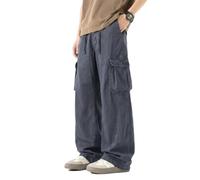 Pantaloni Casual da Uomo Pesanti e alla Moda con Tasche | Pantaloni Sci Uomo Attillati Inverno Leggings Cucina Colorati Snow Polo Jean Scheletro Palloncino Sabbia Outsider