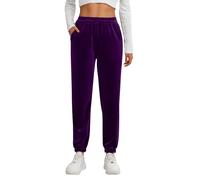 Pantaloni Casual Donna in Velluto A Nove Decimi A Vita Stretta E Morbida E Versatili Pantaloni Eleganti per Un Look alla Moda E per Tutti I Giorni E Le Uscite
