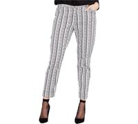 Pantaloni Casual Stampati Rachel Roy Donna, Neri, 2