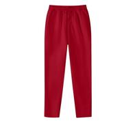 Pantaloni Casual Trousers Uomo Cotone Allenamento Gamba Larga da Jogging Felpati Larghi Stile e Versatile per Invernali