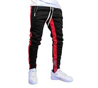 Pantaloni Casual Trousers Uomo Cotone Gamba Dritta Lunghi Transpiranti Tuta Cargo Invernali Felpati Stile e Versatile Ideale per Sport Relax
