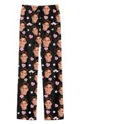 Pantaloni Casual Unisex per San Valentino con Vita Elastica E Morbidi per Casa E Relax Pantaloni Comodi E Leggeri per Coppie E Il Tempo Libero E L’Inverno E L’Amore