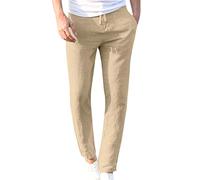 Pantaloni chino da uomo UK, pantaloni skinny elasticizzati kaki slim fit pantaloni affusolati con cintura espandibile nascosta pantaloni frontali tinta unita pantaloni leggeri con coulisse pantaloni