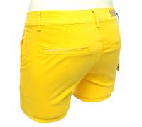Pantaloni Chino HAPPY Donna Joy Cigarette Slim Stretch Giallo Sole