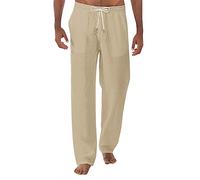 Pantaloni Chino Lino Elasticizzati Leggings Japan Caldi Indiani Turca Baronio Principe Apertura Moto Medievali Uomini Piega Sfilacciati Briglia Stivali Pescatore 3XL Stoffa