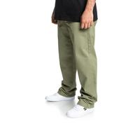 Pantaloni Chino Relaxati DC - Verde Muschio Scuro