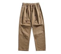 Pantaloni Chino Slim Fit Uomo Joggers Leggings Tattici Tech Tartan Escursionismo Holiday Tecnico Significato Morbido Polo Giapponese del Foderato Sport Bene Fianchi Runner Sportiva