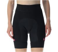 Pantaloni ciclismo donna Ridemiles nero/fucsia L