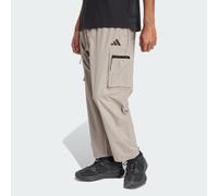 ADIDAS SPORTSWEAR Pantaloni 'City Escape' beige / nero, Taglia 33-34
