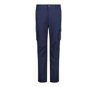 CMP Pantalone Leggero da Trekking Stretch con Tasconi Laterali da Uomo - 31T5617 (54, Blu)