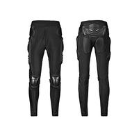 Pantaloni Con Armatura Anticaduta Pantaloni Da Motociclista Usa Il Design Del Materiale EVA + PE Per Creare Equipaggiamento Protettivo Adatto Per Moto E Biciclette ( Color : Black , Size : Medium )