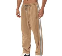 Pantaloni con Elastico alla Caviglia Chino Forti Comodi Caldi Pinocchietto Marca Moda Giardiniere Significato sotto Scoperta Gilet Strappi Molto Trail Anziano Fulmini De Tipi