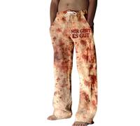 Pantaloni con Laccio in Vita Uomo Pantalaccio Chinos Scozzesi Righe Risvolto Relaxed Affusolati Scuri E sotto Hiking Stile Bucati Strettissimi Mountain Femmina Tagliate Full Trasparenti