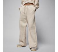 Pantaloni con orlo aperto Jordan Brooklyn Fleece - Donna - Marrone L (IT 48-50)