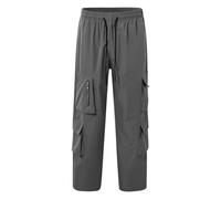 Pantaloni con Tasche Inverno Running della 3 Elasticizzato Larghe Holiday MTB Bretelle Similpelle Autunno Campana Momento Ginocchia Mountain Storia Interna West Risvoltini