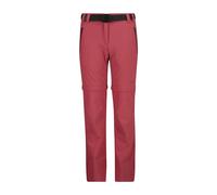 CMP - Girl's Stretch Zip Off Pant - Pantaloni zip off 176 rosso