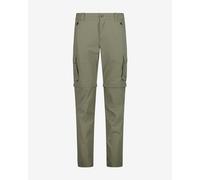 Pantaloni convertibili CMP Zip-Off Stretch Cargo verde oliva - 58