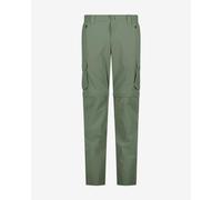 Pantaloni convertibili CMP Zip-Off Stretch Cargo verdi - 4XL