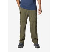 Pantaloni convertibili Columbia Silver Ridge Utility Regular verde cachi - 28