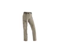 Pantaloni convertibili maier sports donna nata beige regolare