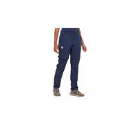 Pantaloni convertibili millet ubic stretch zip off blu da donna