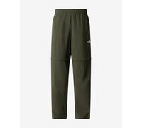 Pantaloni convertibili The North Face Lightweight Hike verde kaki bambini - XS