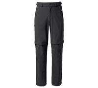 Pantaloni convertibili Vaude Farley Stretch T-zip Pants II (nero) Uomo 52
