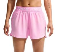 Pantaloncini da tennis da donna Nike Pro Dri-Fit Mid Rise Brief Lined 3in Woven - pink rise/white - Rosa (L)