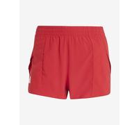 Adidas Adizero Essentials Split Shorts Rosso L Donna