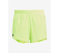 Pantaloni corti adidas Adizero Essentials Running verde fluorescente - XL