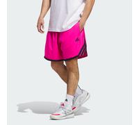 adidas performance - Crazy Lite - Pantaloncini rosa shock / nero XL 7in
