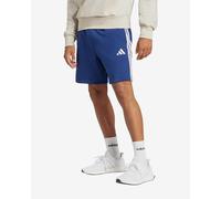 Pantaloni corti adidas Essentials French Terry 3 strisce blu navy - M