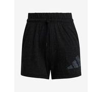 Pantaloni corti adidas Essentials Winners nero puro donna - S