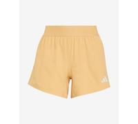 Pantaloni corti adidas Pacer Workout Flex Woven arancioni donna - M