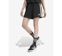 Pantaloni corti adidas Season nero puro bianco donna - M