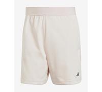 Pantaloni corti adidas Yoga Training 7inch chiaro rosa chiaro - S