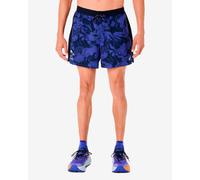 Pantaloni corti ASICS Fujitrail All Over Print 5In blu intenso - XL