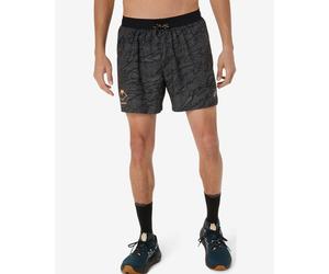 Pantaloni corti ASICS Fujitrail All Over Print 5In nero - XL