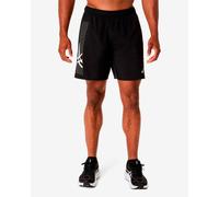 Pantaloni corti ASICS Icon 7In nero bianco - M