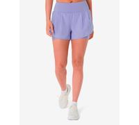 Pantaloni corti ASICS Road 2-n-1 3.5 In viola chiaro donna - M