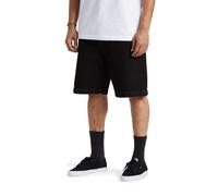 Pantaloni Corti Baggy In Denim DC - Tinta Nera