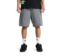 Pantaloni Corti Baggy In Jeans DC - Grigio Medio (SP26)