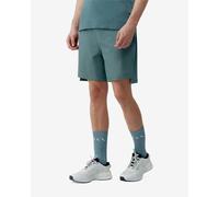 Born Living Yoga Natron 2 In 1 Shorts Verde,Grigio L Uomo