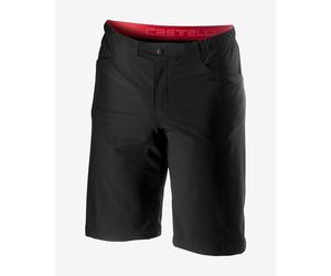 Pantaloni corti Castelli Unlimited senza fondello nero - S