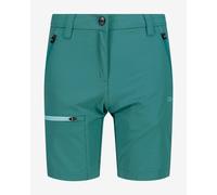 Pantaloni corti CMP Bermuda 4-Way Stretch verde turchese bambina - 6